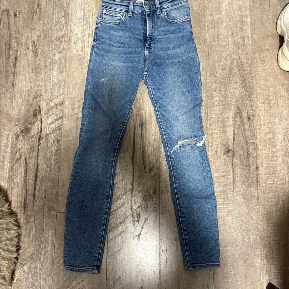 Zara Blue Women's Jeans